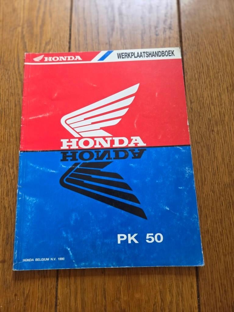Honda PK50 Wallaroo werkplaats handboek nederlands, Fietsen en Brommers, Ophalen, Gebruikt, Honda