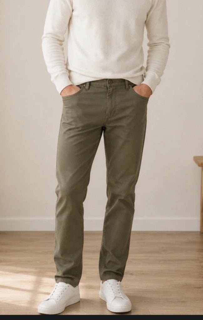 Dockers broek/chino W31/L32 khaki/groen, Maat 52/54 (L), Ophalen of Verzenden, Zo goed als nieuw, Groen