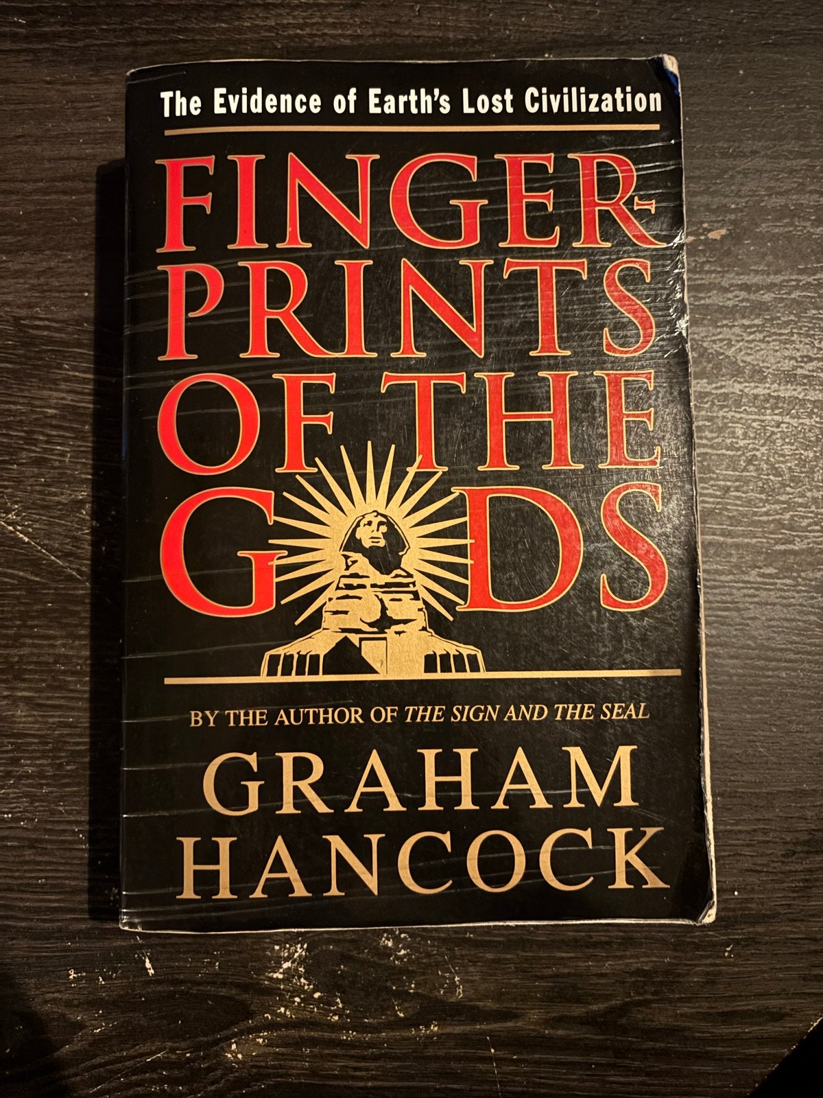 Fingerprints of the Gods - Graham Hancock (Engels), Boeken, Ophalen of Verzenden, Gelezen