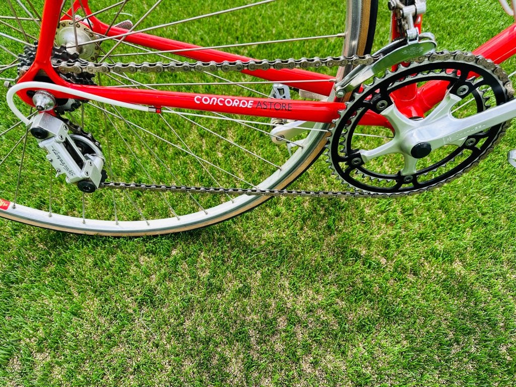 Concorde Astore antiek racefiets 58cm Campagnolo, Fietsen en Brommers, Fietsen | Racefietsen, Gebruikt, 10 tot 15 versnellingen
