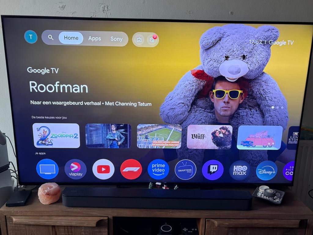 Sony bravia 65inch, Ophalen of Verzenden, Zo goed als nieuw