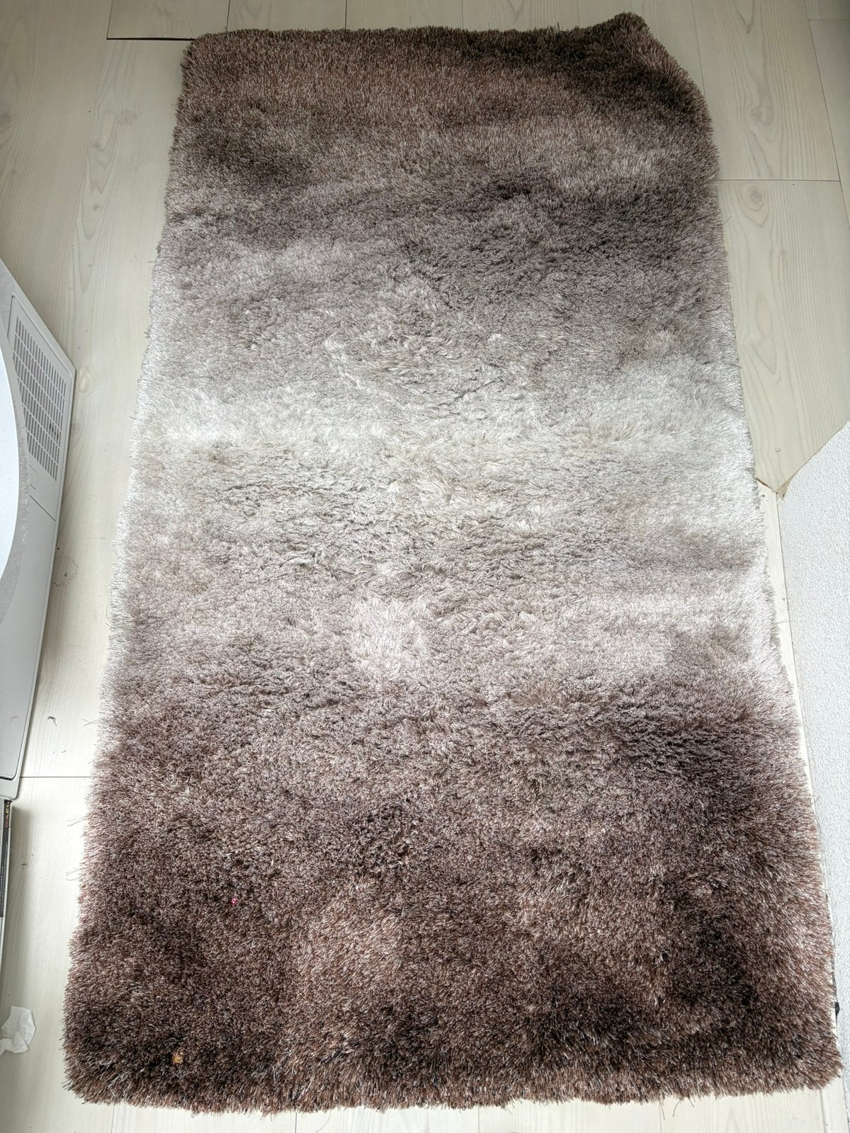 Tapijten, Gebruikt, Bruin, Ophalen of Verzenden, 150 tot 200 cm