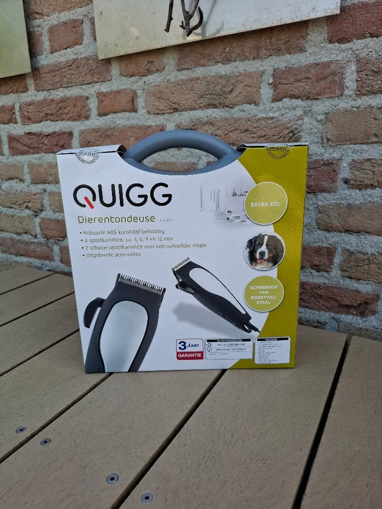 Nieuwe Quigg dierentondeuse, Ophalen of Verzenden, Nieuw