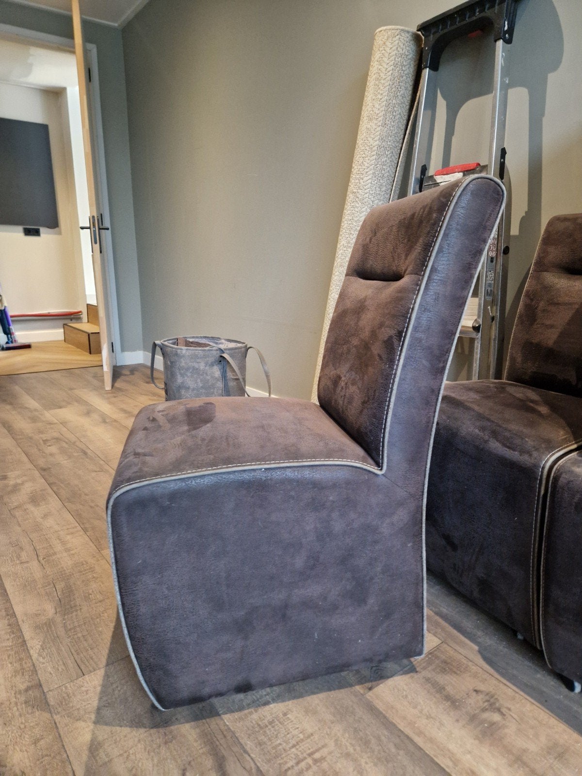 4 eetkamerstoelen, Huis en Inrichting, Stoelen, Ophalen, Gebruikt