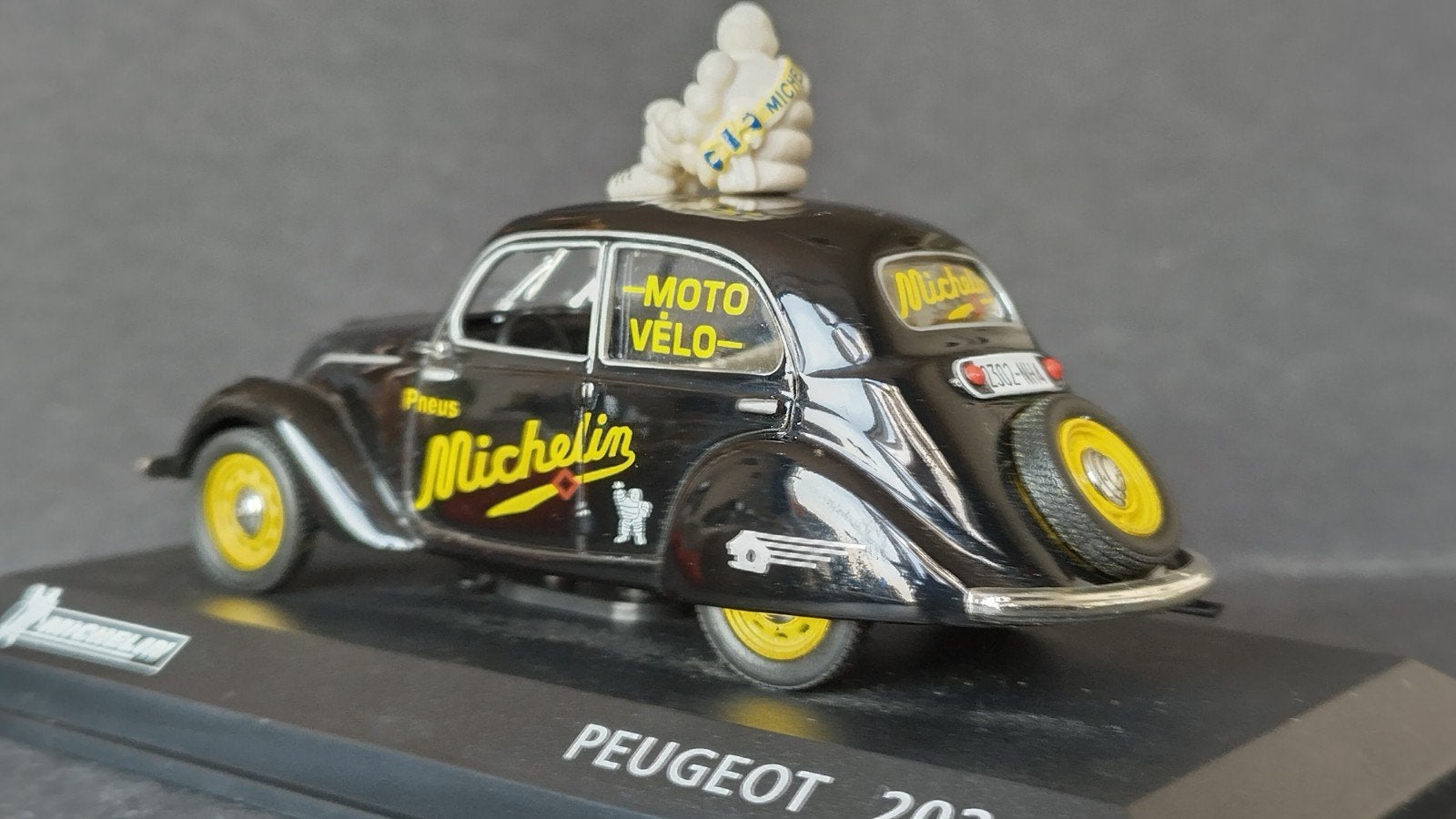 Peugeot 202 Michelin 1:43 Altaya Pol, Overige merken, Auto, Verzenden, Nieuw