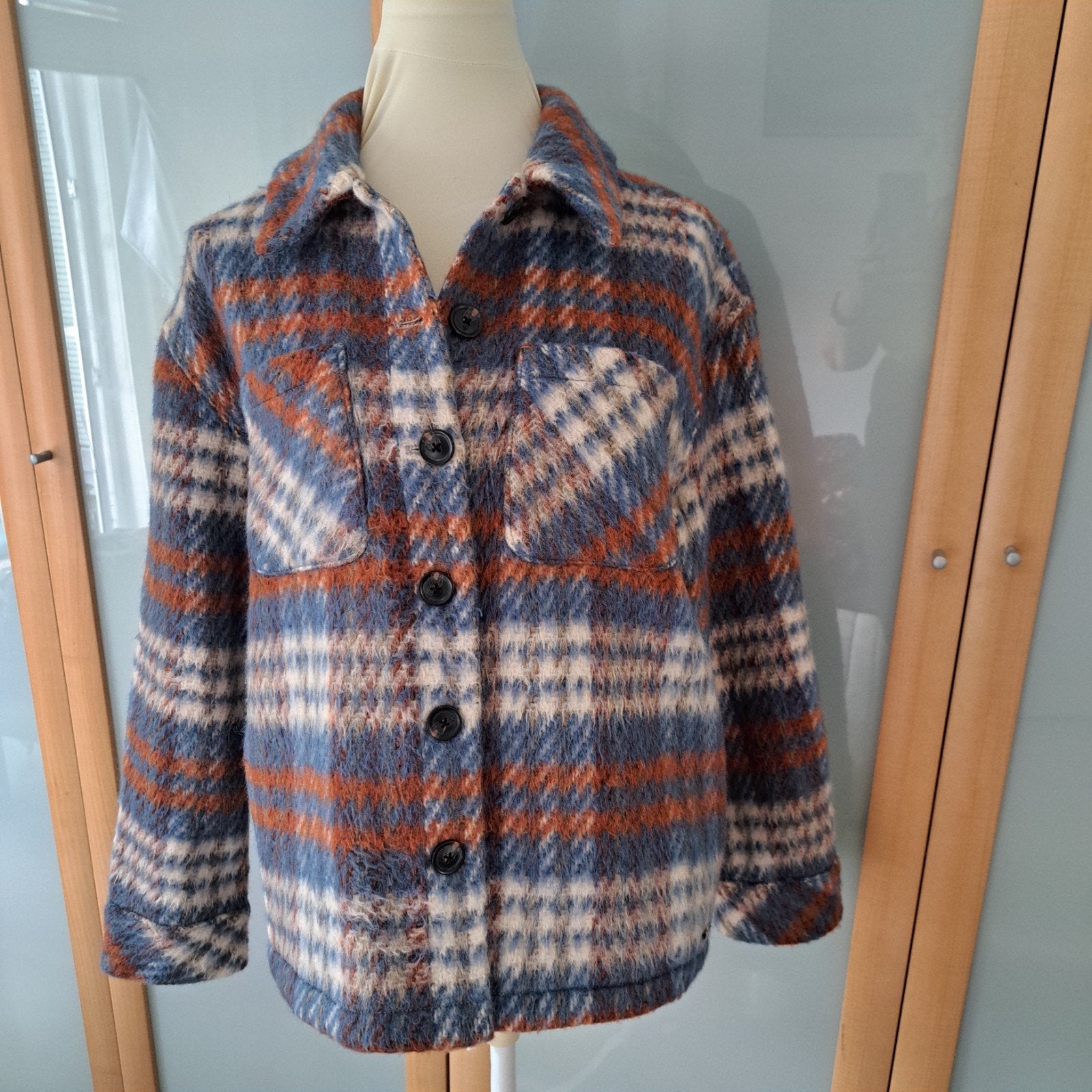 Scotch & Soda jas maat 42, Ophalen of Verzenden, Zo goed als nieuw, Maat 42/44 (L), Blauw