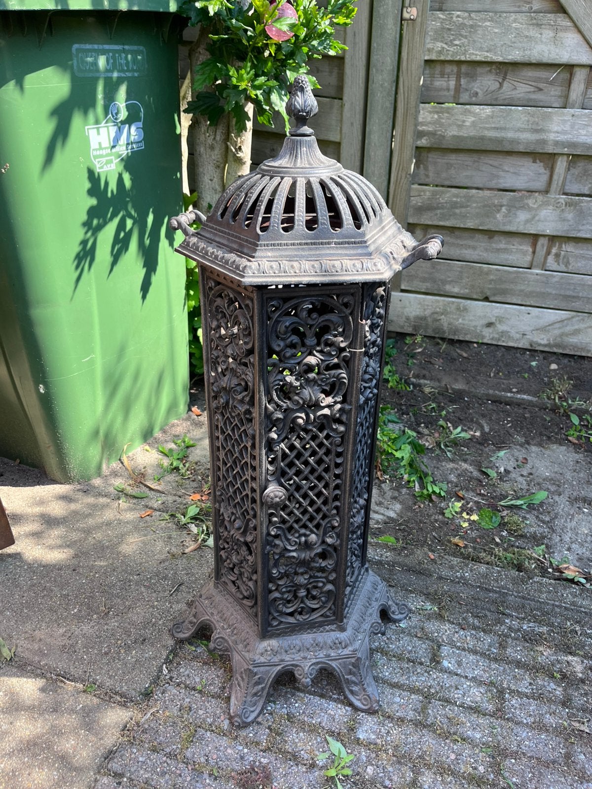 Oude antieke kachel, Ophalen of Verzenden, Zo goed als nieuw, Hout, Houtkachel