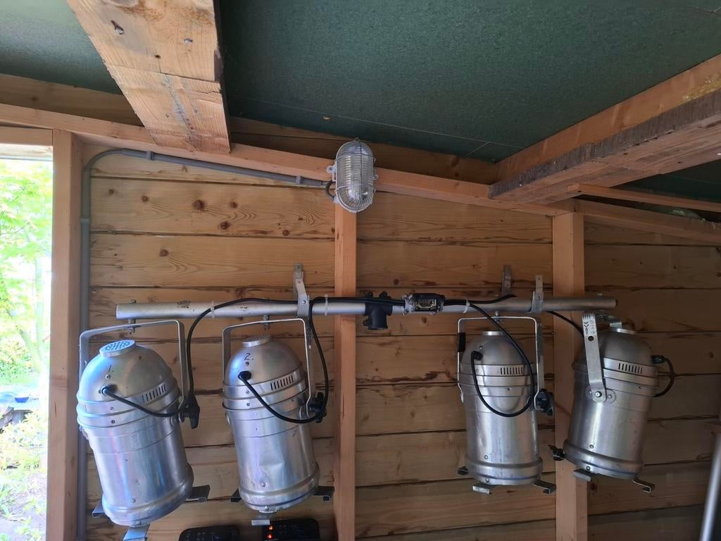 Podiumlampen met stok - Set van 4, Ophalen of Verzenden
