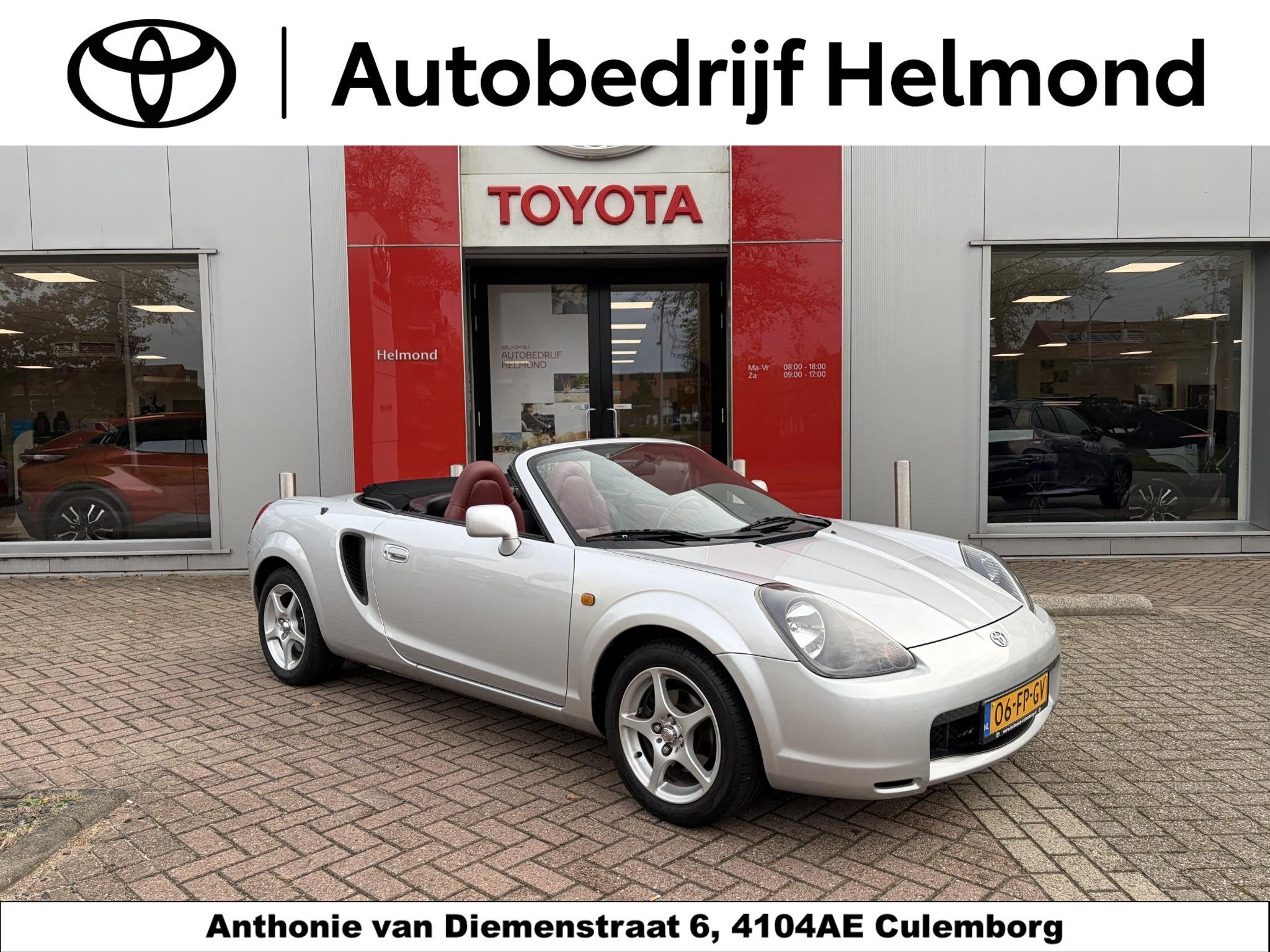 Toyota MR 2 1.8-16v VVT-i, Dealer onderhouden, Gebruikt, 4 cilinders, Cabriolet