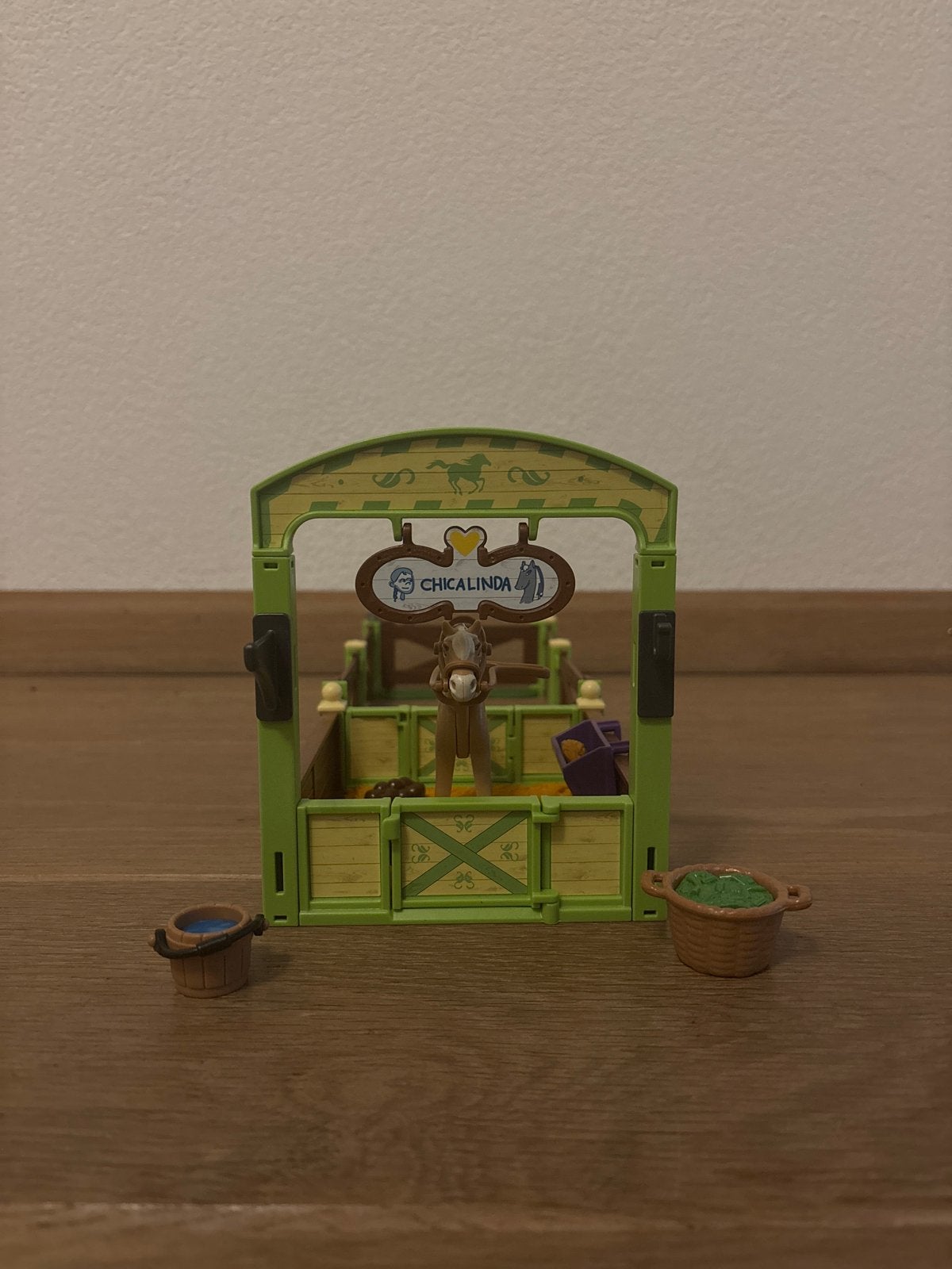 Playmobil paardenstal met paard en accessoires, Ophalen of Verzenden, Gebruikt, Jongen of Meisje
