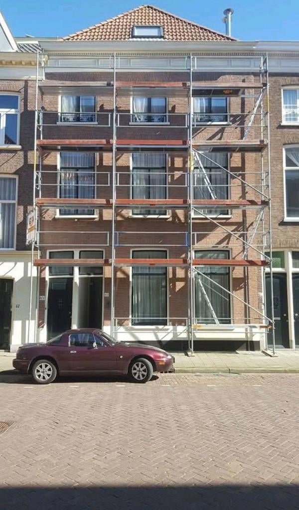 Gevel steiger TE HUUR, Ophalen, Nieuw, Rolsteiger of Kamersteiger, 5 meter of hoger
