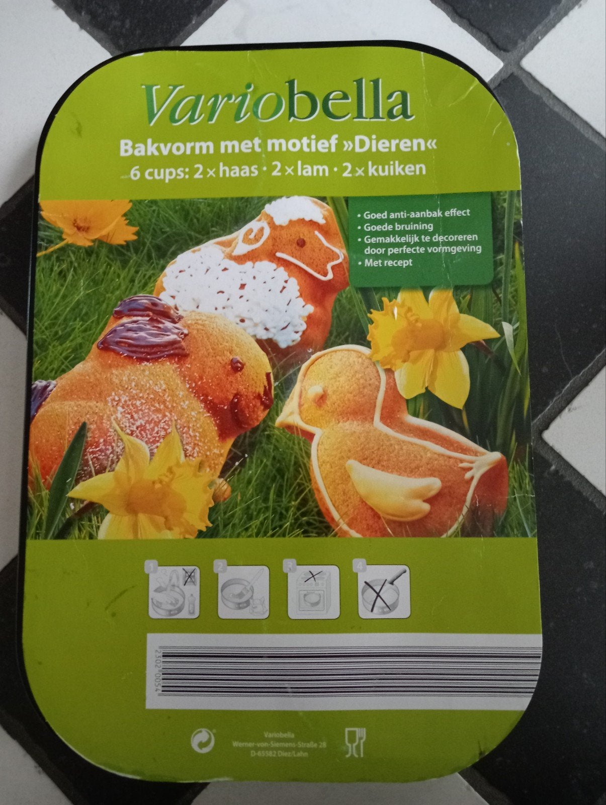 Cupcake vorm dieren / Pasen - Nieuw in verpakking, Ophalen of Verzenden, Nieuw, Cupcakes, Bakvorm