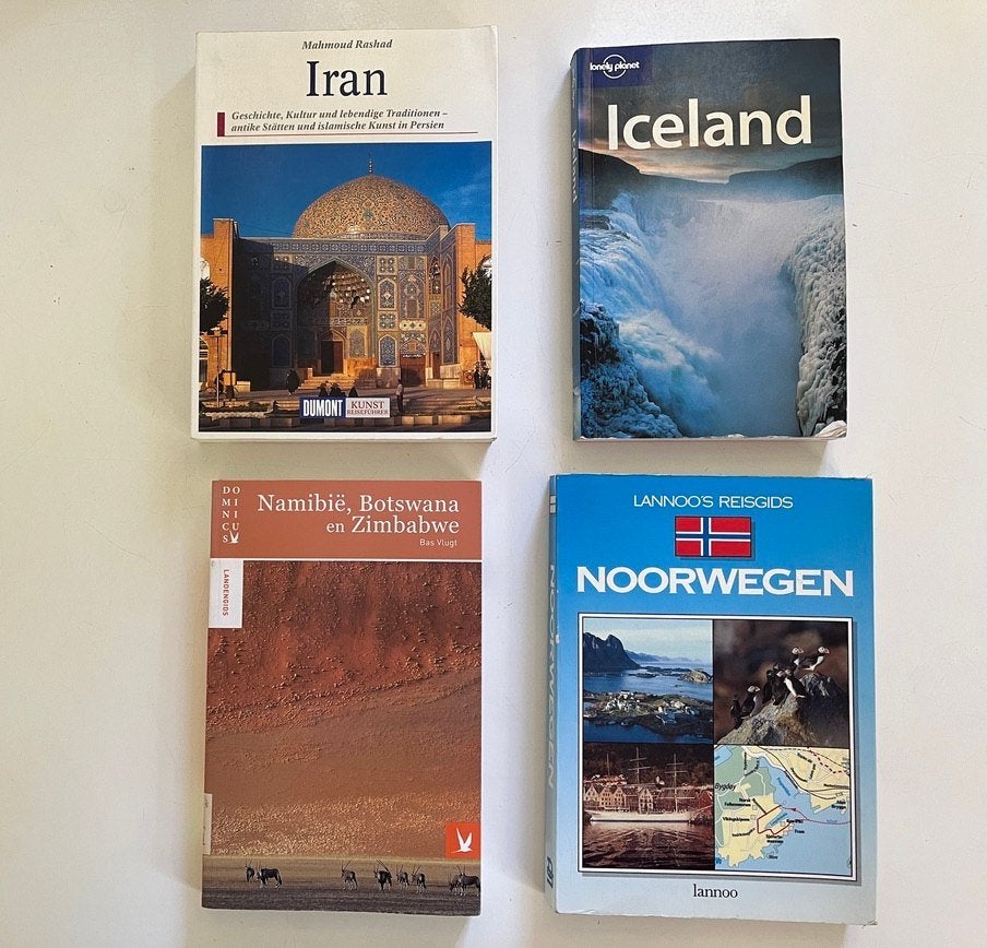 Reisgidsen Iran, IJsland, Namibië, Noorwegen, Overige merken, Europa, Ophalen of Verzenden, Zo goed als nieuw