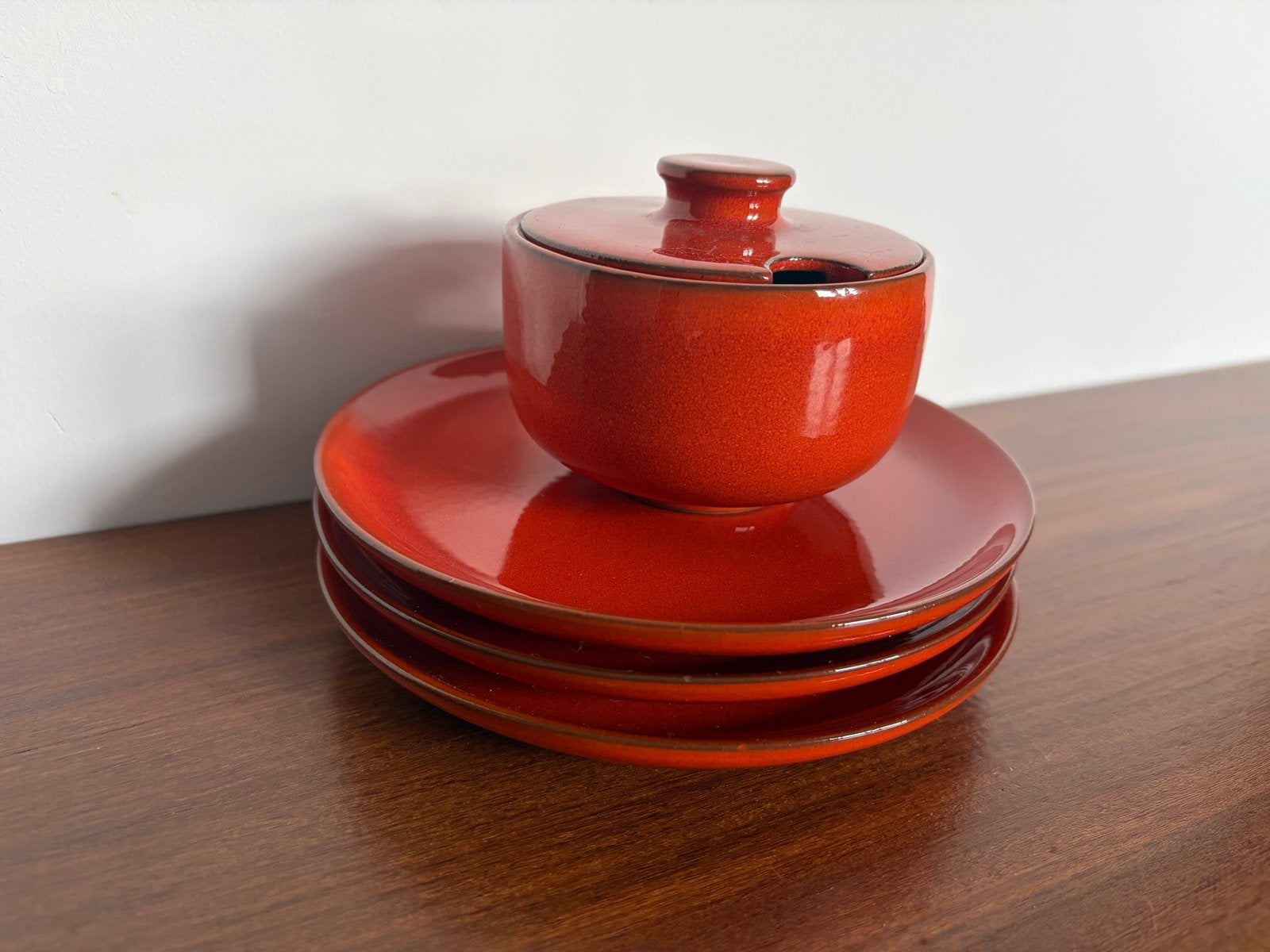 Vintage | Servies, Gebruikt, Vintage, Ophalen of Verzenden, Bord(en)