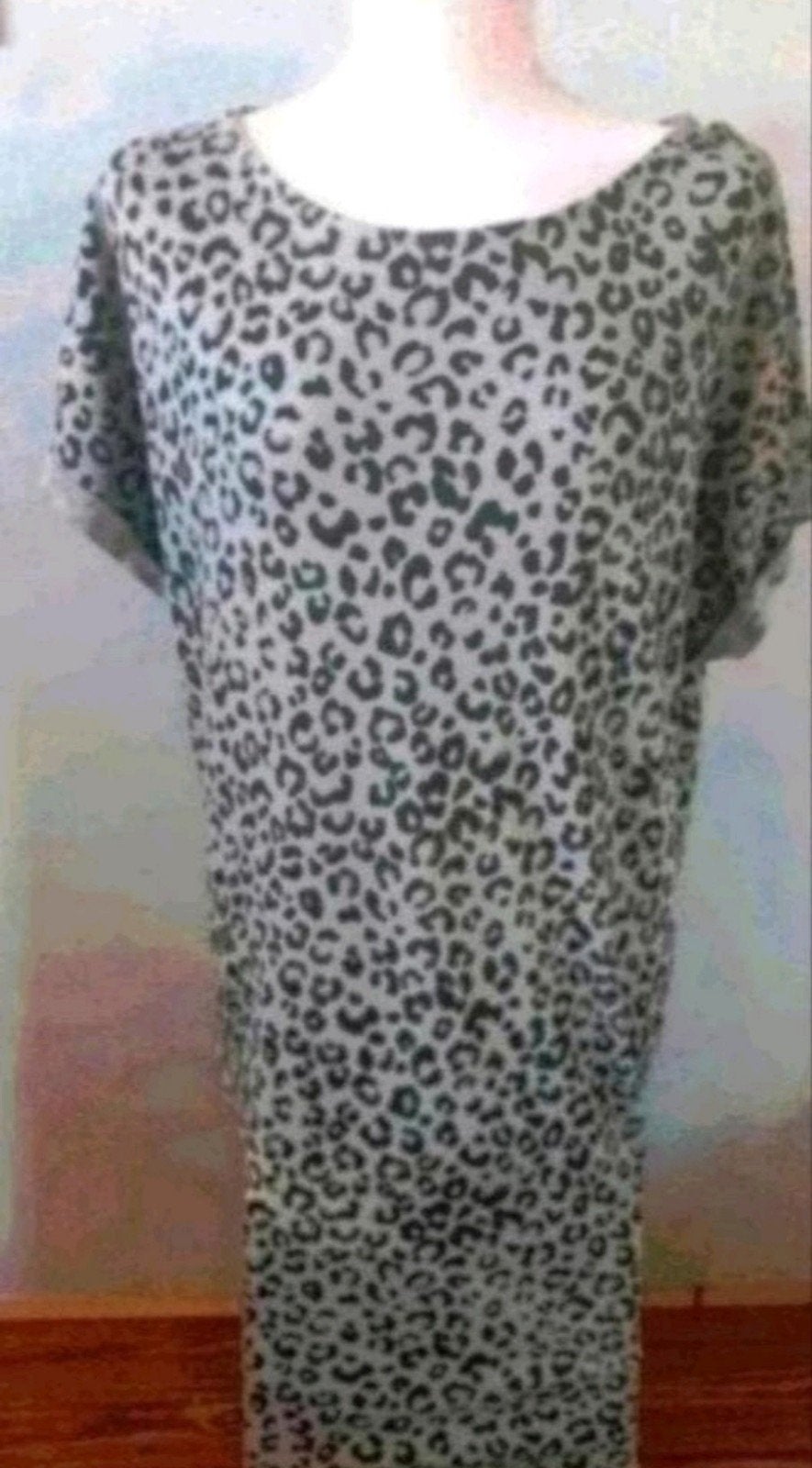 Costes leopardprint jurk, Maat 42/44 (L), Ophalen of Verzenden, Zo goed als nieuw, Costes