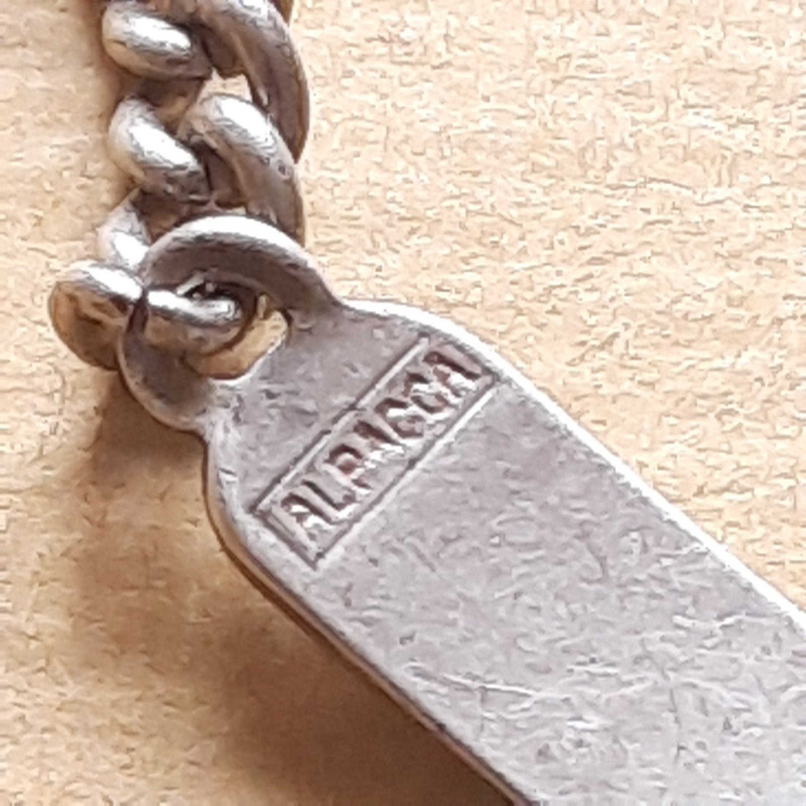 Alpacca Armband met naam Ineke, Verzenden, Zilver