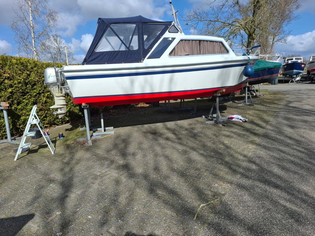 Onedin Kajuitboot 650 met 25pk Honda BB-motor, Watersport en Boten, Ophalen of Verzenden, Buitenboordmotor
