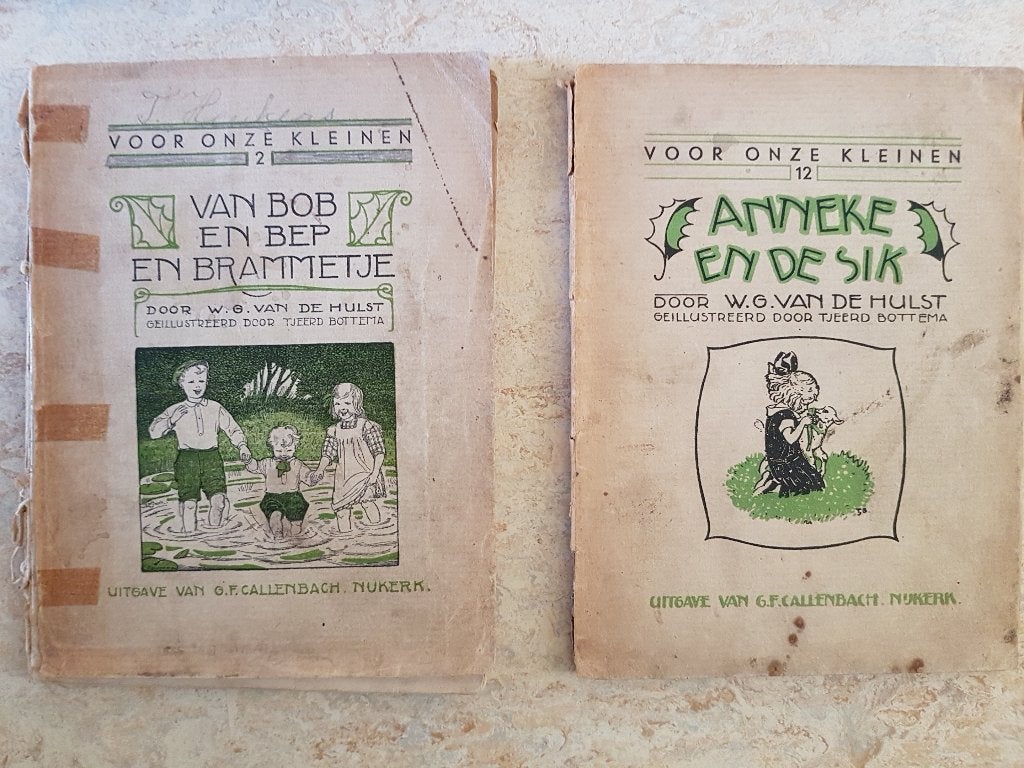 W.G. van de Hulst 7 boeken, Gelezen, Fictie algemeen, W.G. van de Hulst, Ophalen of Verzenden