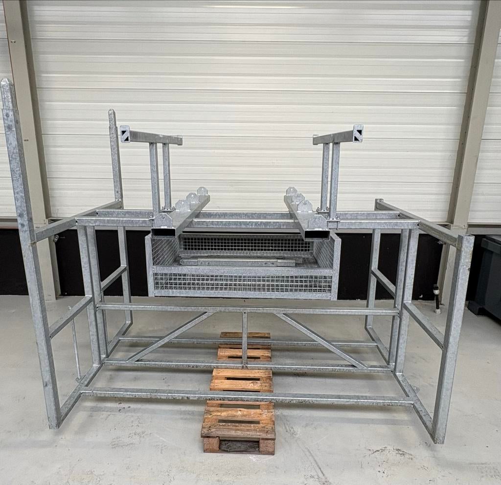 Layher Blitz steigerbok, Ophalen, Nieuw, Gevelsteiger, 5 meter of hoger