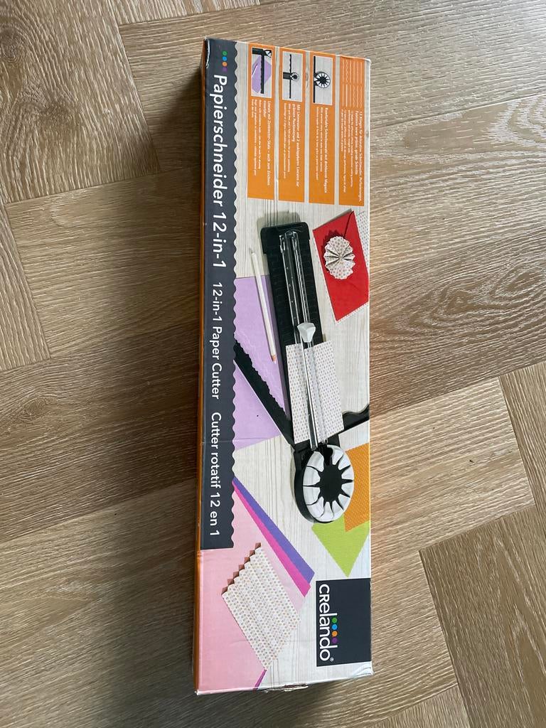 Crealando Papiersnijder 12-in-1 - Nieuw in doos, Ophalen of Verzenden, Nieuw