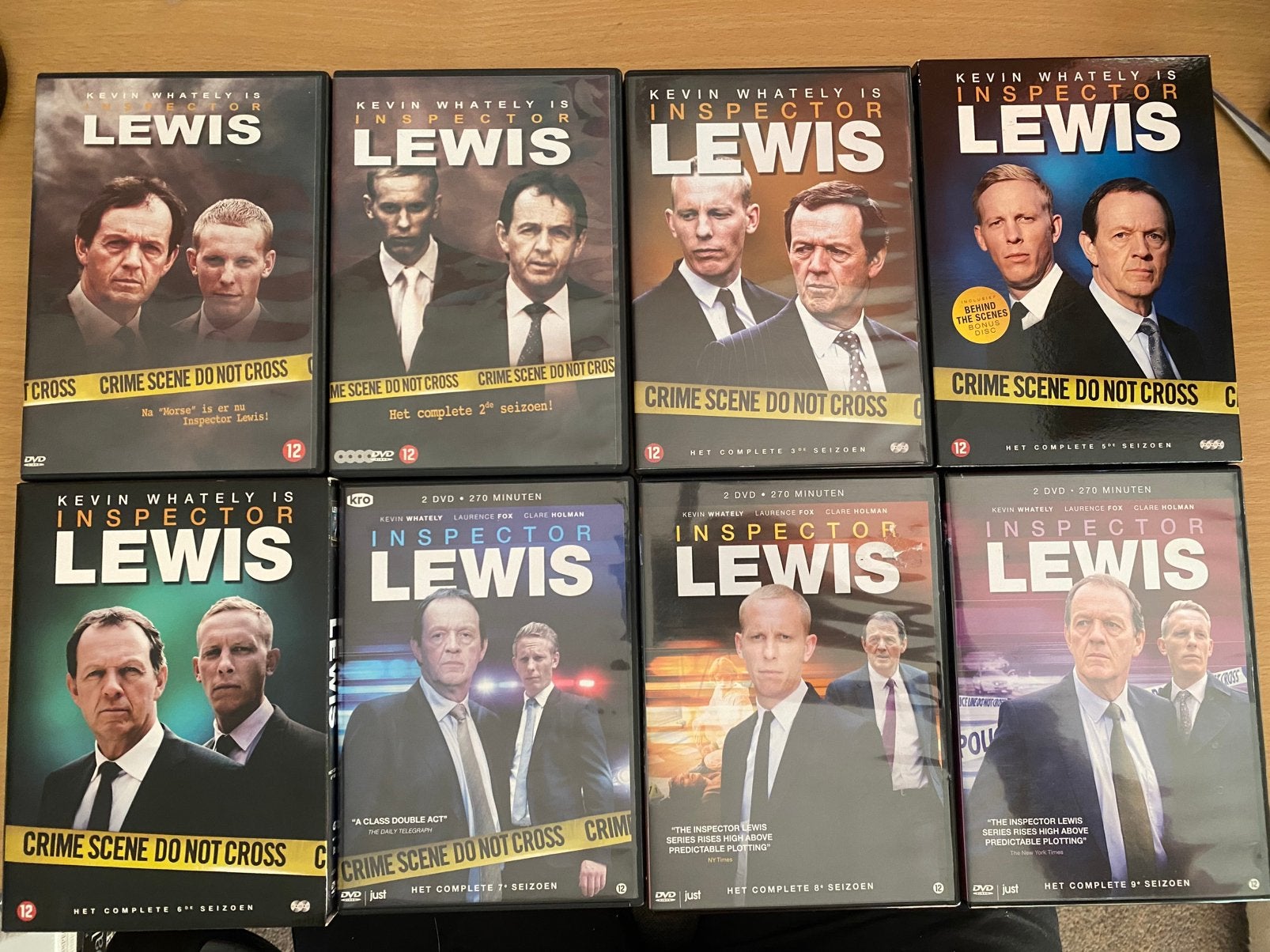 Inspector Lewis ( Seizoen 1 t/m 9) (Seizoen 4 mist), Engels, Seizoen 3, Nederlands, Ophalen of Verzenden