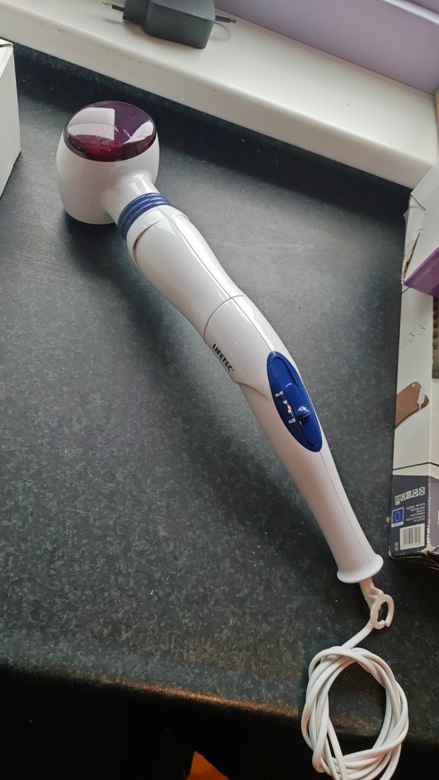 Lifetec Handmassageapparaat met Warmtefunctie, Ophalen, Zo goed als nieuw, Apparaat