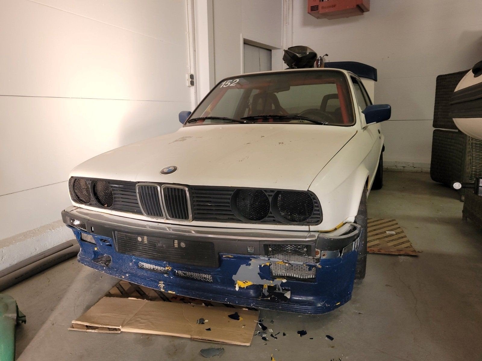 BMW E30 3-Serie 2.5 I 325 325i coupe 1987 Blauw, Achterwielaandrijving, Origineel Nederlands, 1200 kg, Handgeschakeld