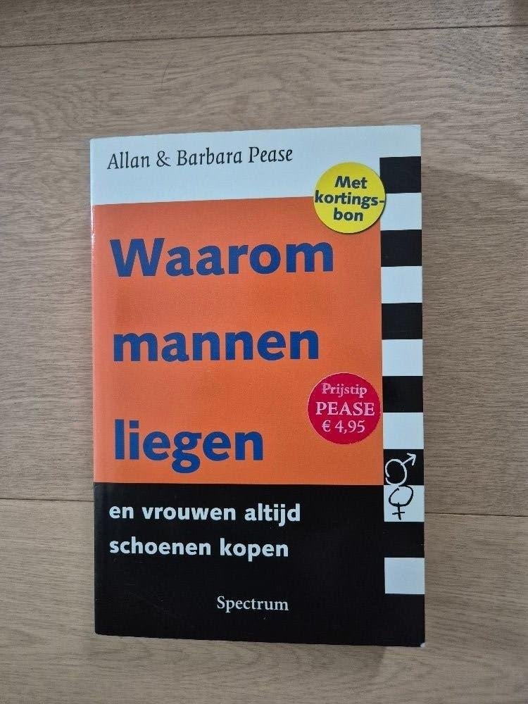 Waarom mannen liegen. En vrouwen altijd schoenen kopen, Ophalen of Verzenden, Gelezen