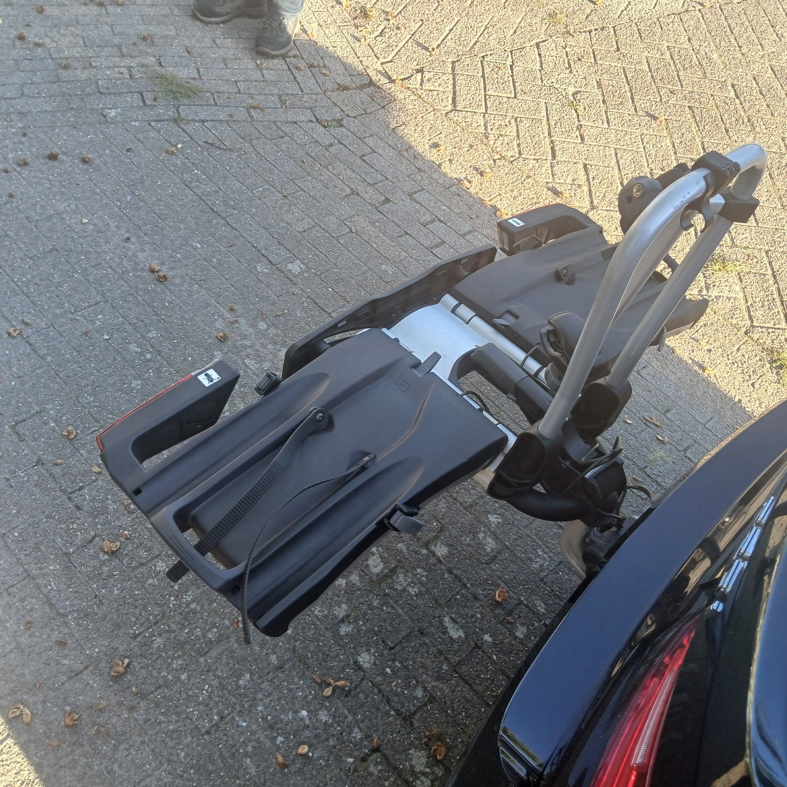 Thule EasyFold 931 trekhaak fietsendrager, Ophalen of Verzenden, Zo goed als nieuw, 2 fietsen, Trekhaakdrager