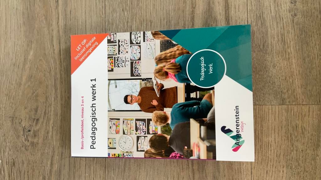 Studieboek ‘Pedagogisch werk 1’, Ophalen of Verzenden, Nieuw, Overige niveaus, Overige vakken