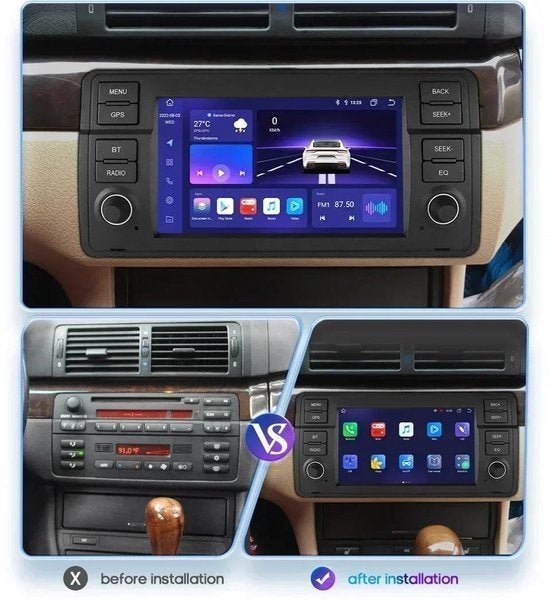 Auto Multimedia Speler - Voor BMW E46 M3 316 323 328 Coupe 3, Corvance B.V., Verzenden, Nieuw, Corvancebol@gmail.com