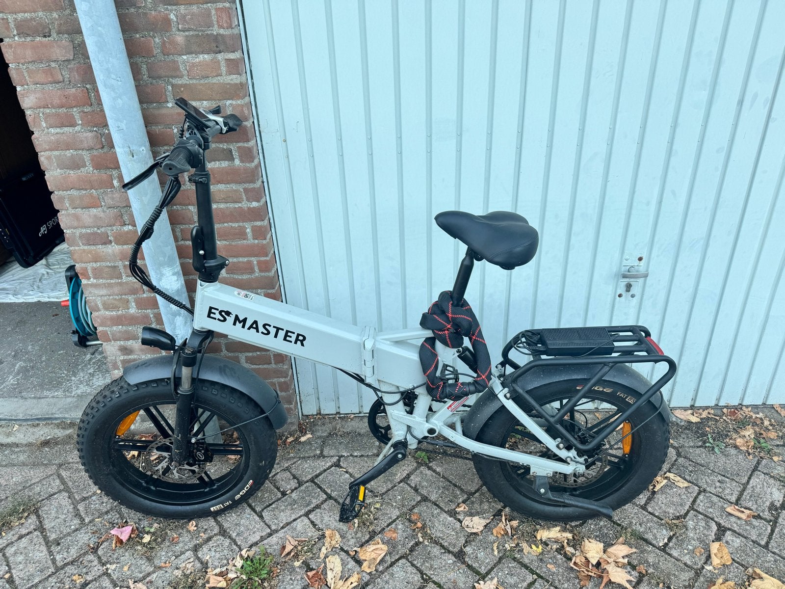 ES Master opvouwbare elektrische fatbike, Gebruikt, Minder dan 47 cm, 30 tot 50 km per accu, Ophalen