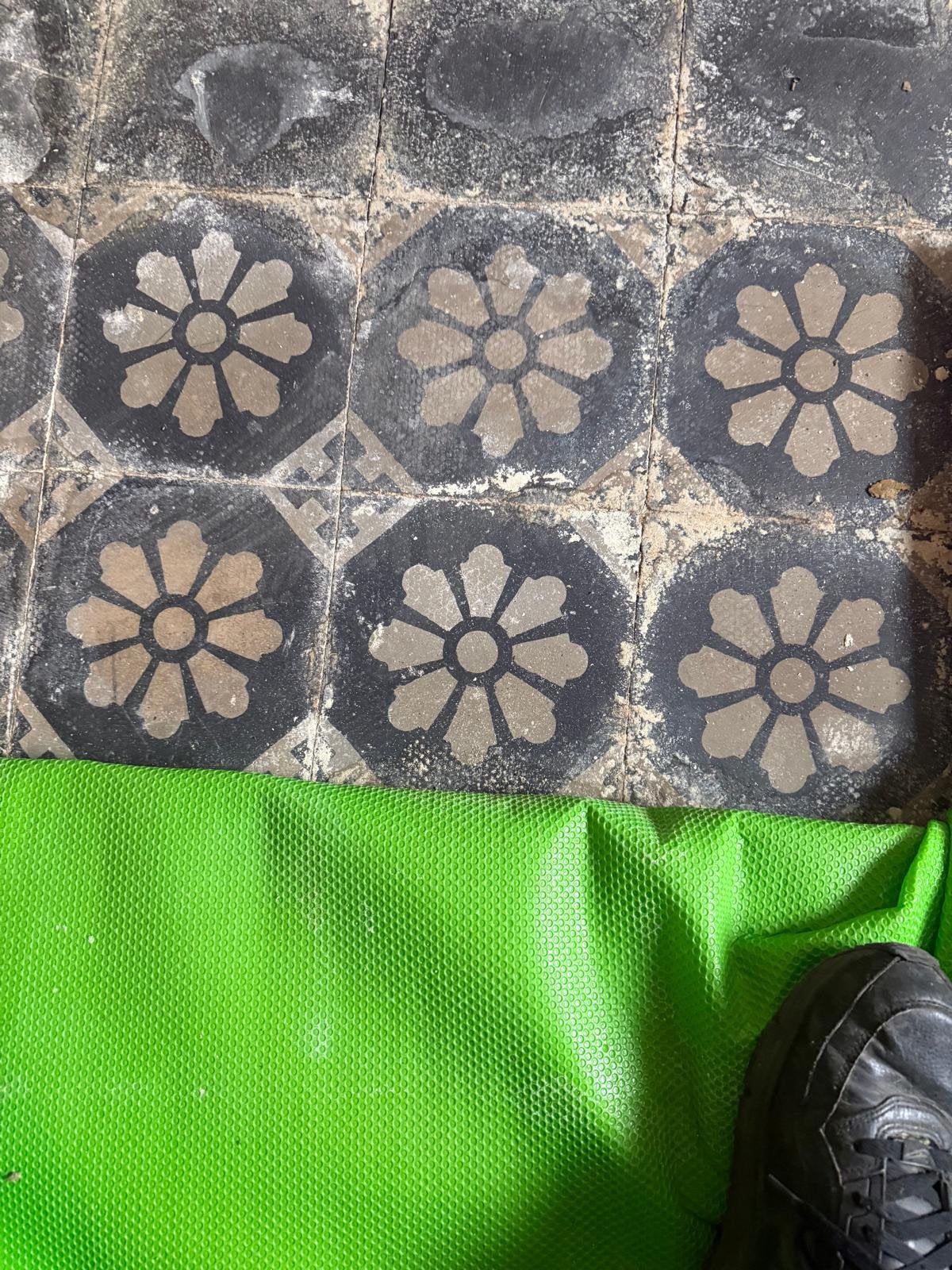 Retro vloertegels, Ophalen, Overige materialen, Zo goed als nieuw, Minder dan 5 m²