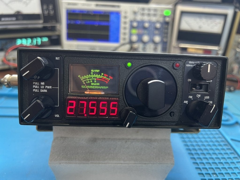 Sommerkamp TS-788DX Maurer conversie CB radio amateurradio, Ophalen of Verzenden, Refurbished, Zender en Ontvanger
