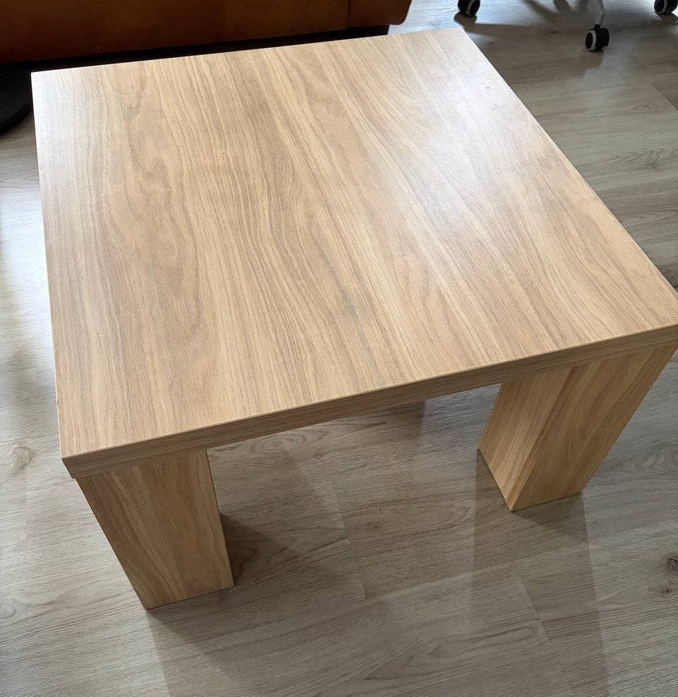 ALLEEN OPHALEN salontafel / koffietafel, Ophalen, Gebruikt, 50 tot 100 cm, Vierkant