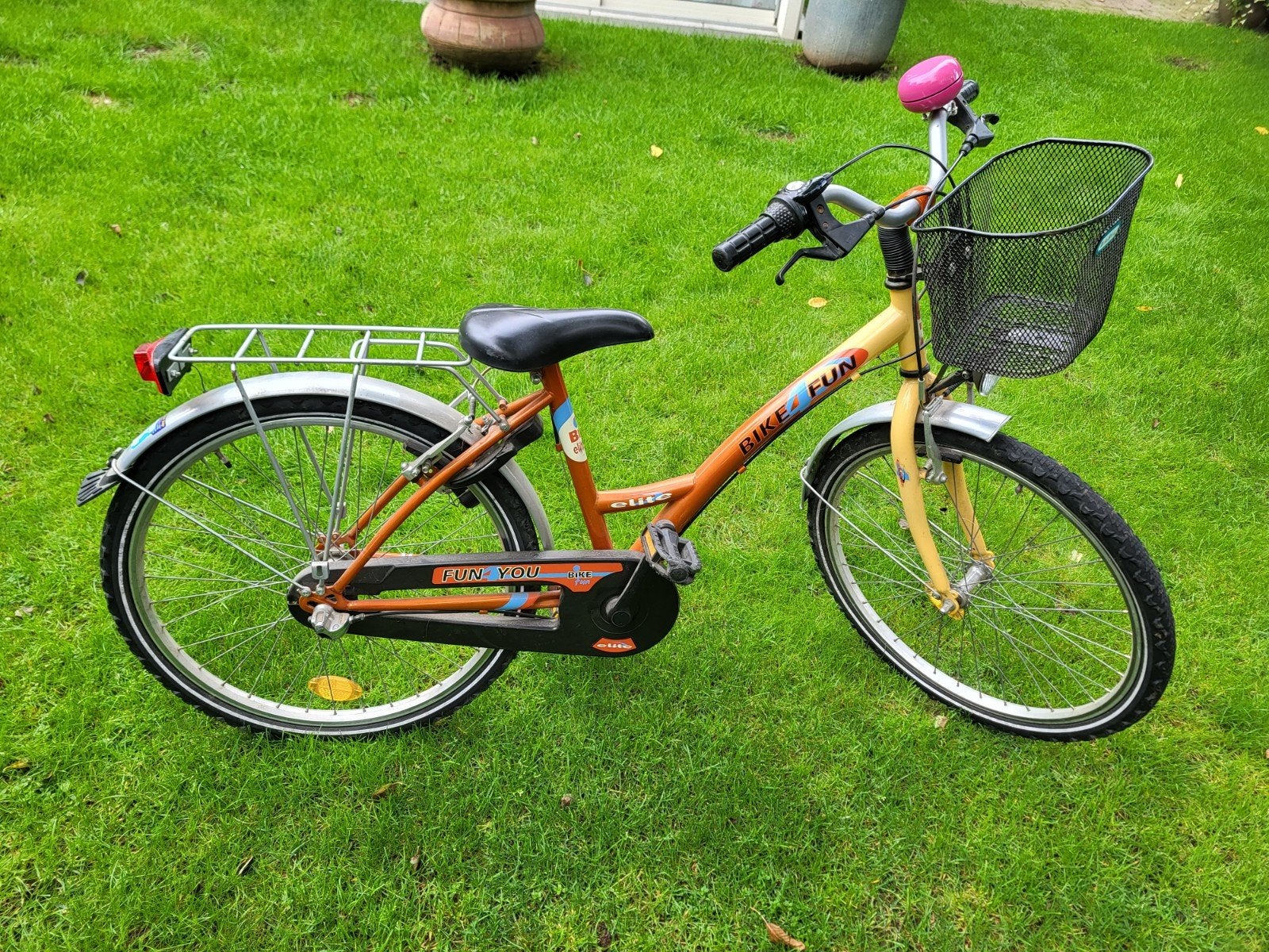 kinderfiets, Ophalen, Gebruikt