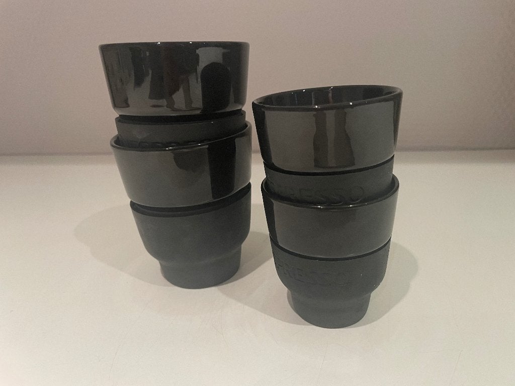 Nespresso koffiekopjes, Ophalen, Keramiek, Overige typen, Zo goed als nieuw
