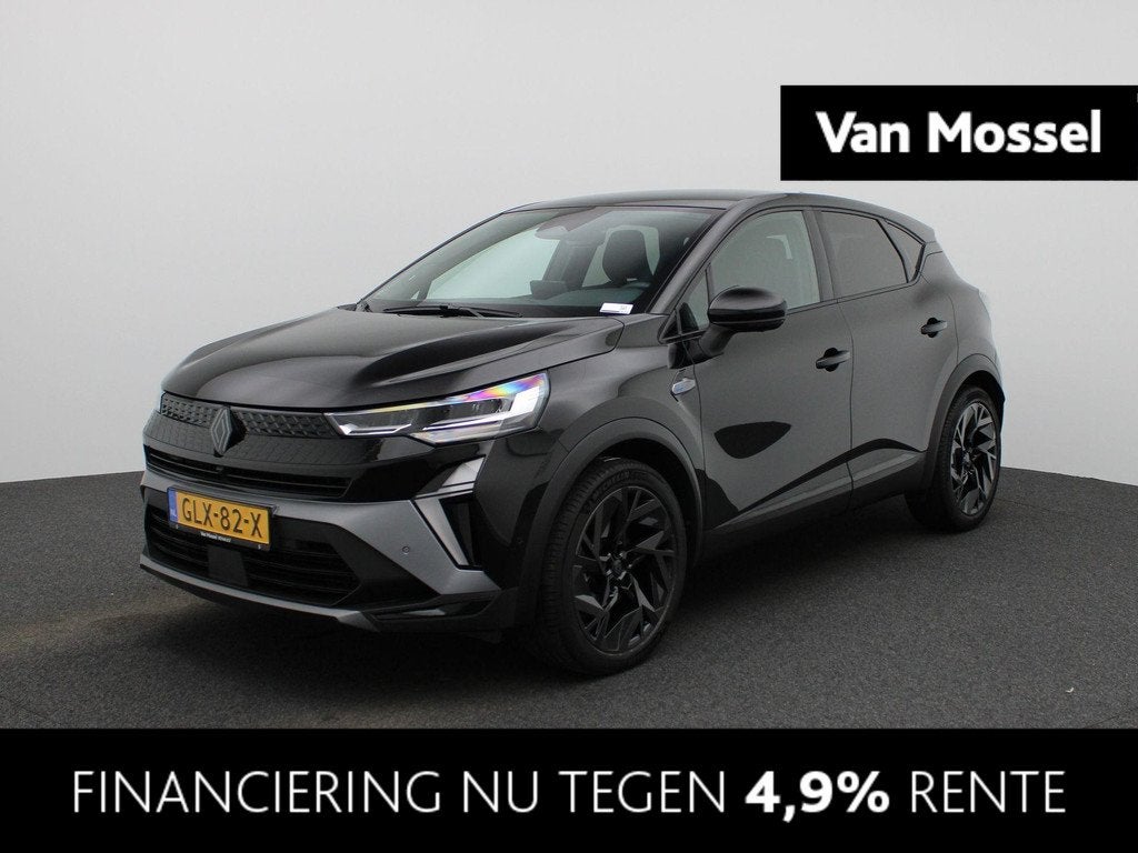 Renault Captur 1.6 E-Tech full hybrid 145 esprit Alpine | LM, Auto's, Renault, 1345 kg, Gebruikt, Zwart, Origineel Nederlands