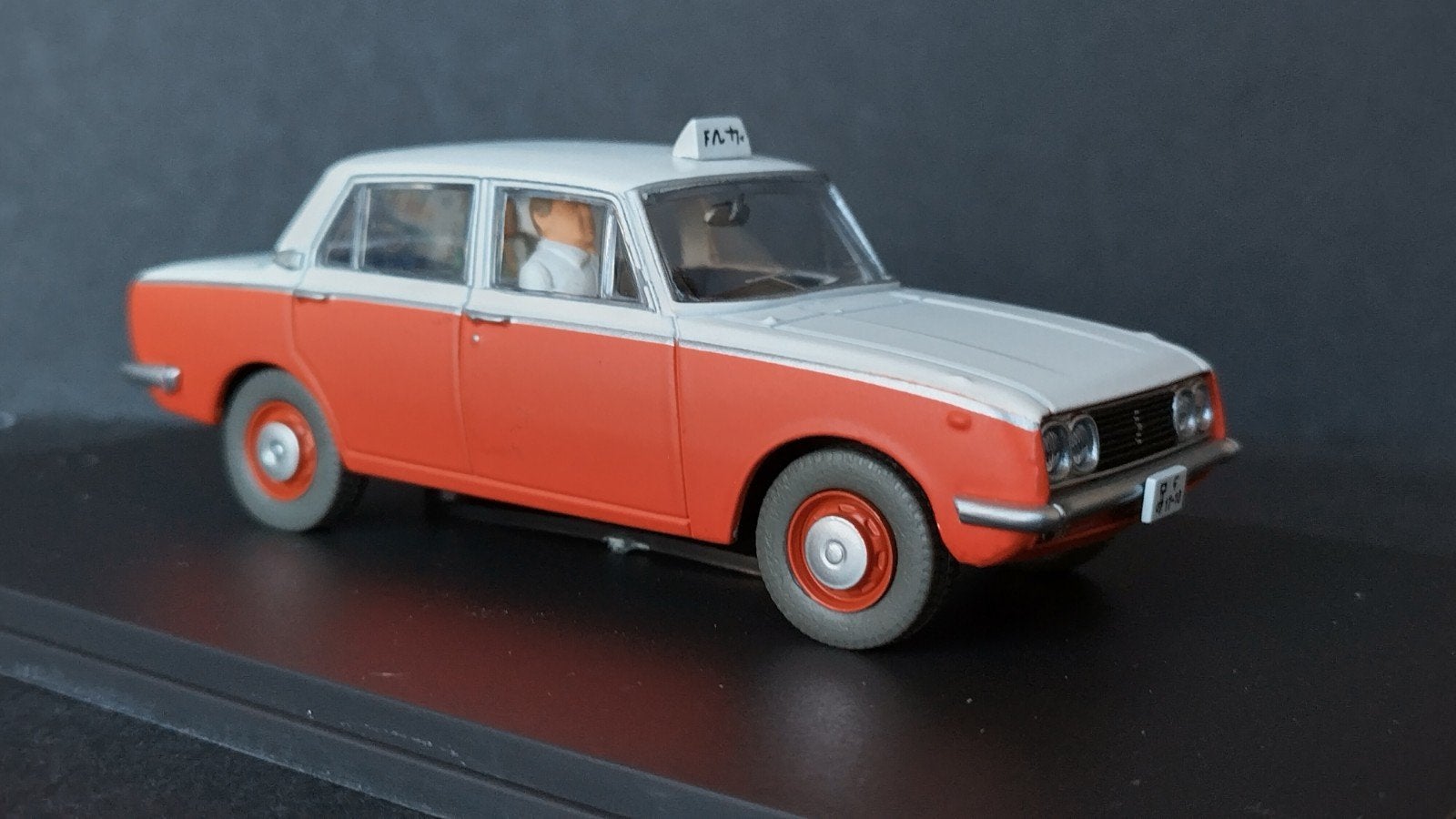 Toyopet Toyota Corona taxi 1:43 Eligor Blake & Mortimer Pol, Overige merken, Auto, Verzenden, .