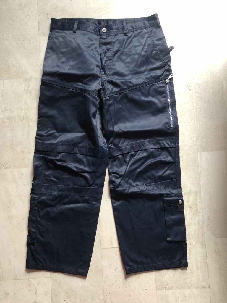 V) br38 oilily donker blauwe broek maat 40 m/l, Maat 38/40 (M), Oilily, Zo goed als nieuw, Lang