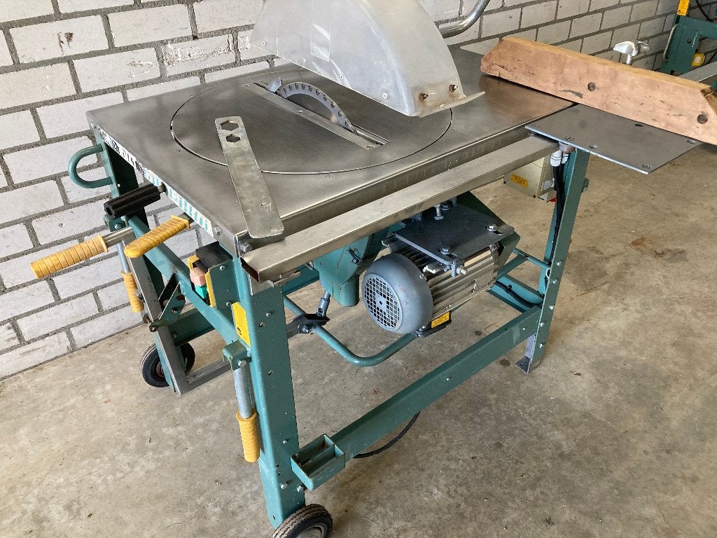 zaagtafel gjerde bouwzaag 380 volt, Ophalen, Cirkelzaag, Zo goed als nieuw, 30 tot 70 mm