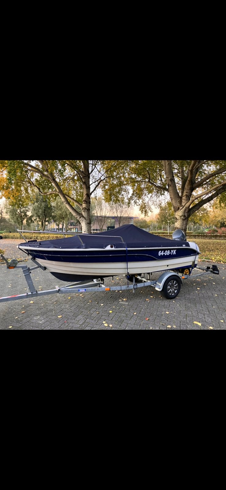 Topcraft 440 Millennium met 40 pk Yamaha en Pega trailer, Ophalen, Gebruikt, Minder dan 70 pk, Topcraft