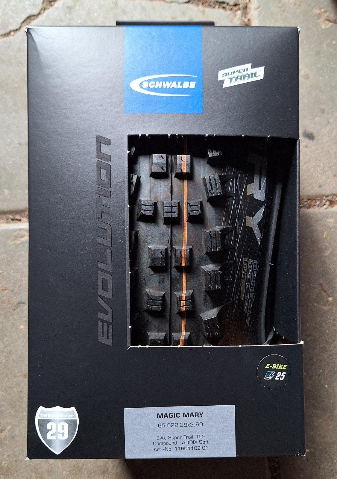 Schwalbe Magic Mary Evolution Super Trail TLE 29x2.60, Band, Schwalbe, Ophalen of Verzenden, Rubber