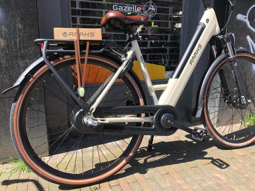 Fietshokje Houtplein: Raaks Belton Creme, Niet ingevuld, Niet ingevuld, Nieuw, 50 tot 53 cm
