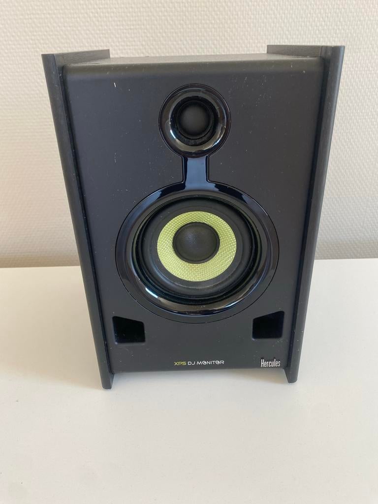 Hercules XPS DJ Monitor 60 - DJ Monitor Speakers, Zo goed als nieuw, 60 tot 120 watt, Front, Rear of Stereo speakers, Ophalen