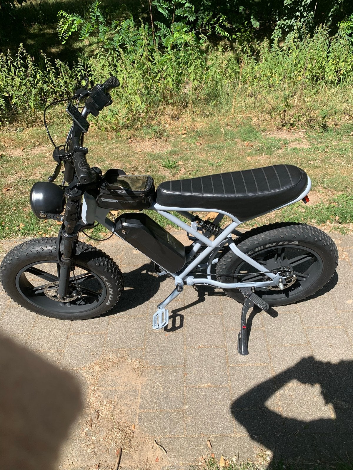 Fatbike h9 25kmh ruilen voor v20 of bieden, Fietsen en Brommers, Elektrische fietsen, Gebruikt, 51 tot 55 cm, 50 km per accu of meer