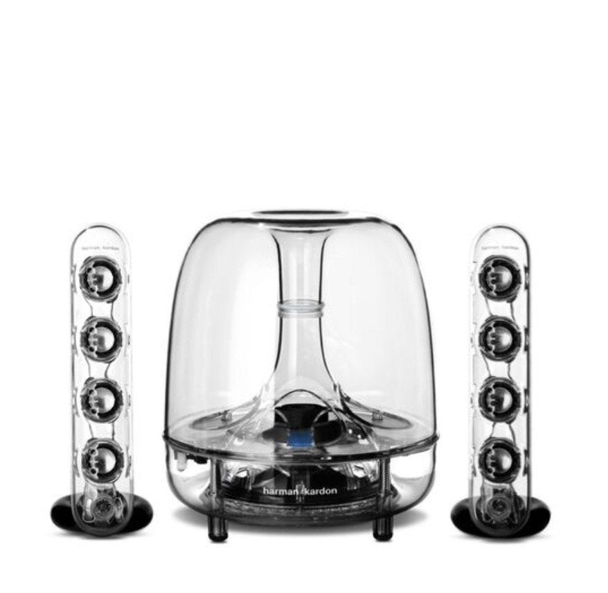 Harman Kardon Soundsticks Wireless 2.1 Luidsprekerset, Computers en Software, Pc speakers, Ophalen of Verzenden, Gebruikt, Audiokanaal 2.1