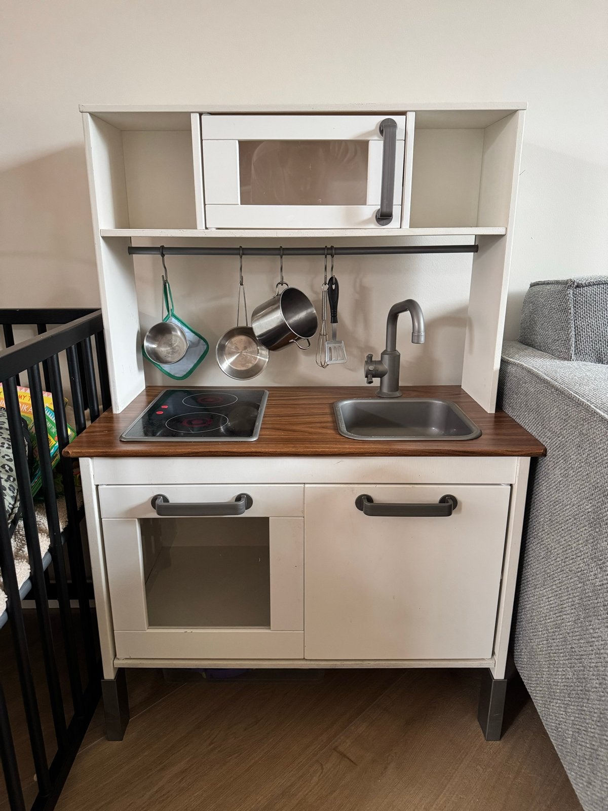 IKEA Duktig speelkeuken met accessoires, Ophalen, Gebruikt, Hout, Speelkeuken