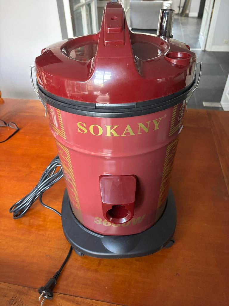 Sokany Stofzuiger 3000W - Krachtige Reiniging, Ophalen of Verzenden, Nieuw, Reservoir, 2000 watt of meer