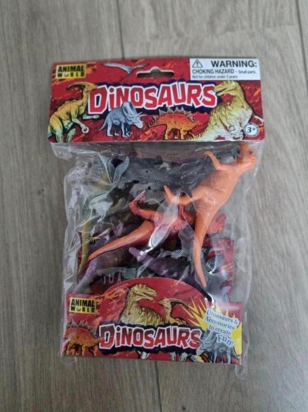 Animal world dino dinosaurus uitdeelcadeau traktatie NIEUW, Ophalen of Verzenden, Nieuw